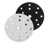 2pcs Foam Sanding Interface Pads 6 Inch 15 Hole for Orbital Sander