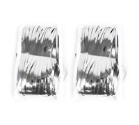 2Pcs Foil Fringes Backdrops Party Decoration 3.28x6.56ft Metallic Tinsel Photo Backdrop Curtains for Wedding Birthday Party Decoration