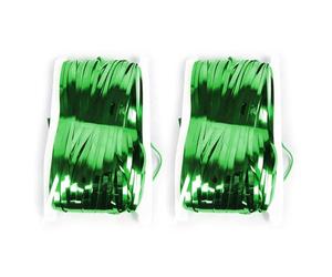 2Pcs Foil Fringes Backdrops Party Decoration 3.28x6.56ft Metallic Tinsel Photo Backdrop Curtains for Wedding Birthday Party Decoration