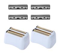 2pcs Foil Shaver Replacement Fit for Andis, Shaver Replacement with 4 Stainless Steel Shaving Blades Shaver Foil Replacement Replacement Blade for Andis 17150(TS-1)/17155/17200