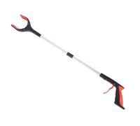 2pcs Foldable Gripper Extender Hand Tools Litter Reachers Pickers Collapsible Garbage Grabber Pick Up for Tall Users(Orange)