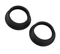 2pcs Foldable Soft Rubber Scope Eyepiece Eyecup Cover for Microscope Monocular Binocular Improves Observation Effect Reduces Eye Fatigue Protects from Stray Light Easy to Install and