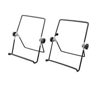 2Pcs Foldable Solar Panel Stand Metal Mounting Bracket Support Holder (S) | Angle Adjustable Folding Wire Frame, Two Size Options for Supporting Small Solar Panels and Positioning Towards Sunlight