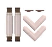 2Pcs Foldable Winged Eyeliner Stamp Pen with Colors & Styles - Smudge Proof Waterproof Gel Liner Dual-Ended Design for Beginners