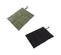 2pcs Folding Outdoor Seats Pad Comfortable Waterproofed Large Cushions for Beach and Picnics Use Thermals Pad