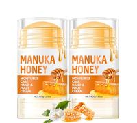 2PCS Foot Cream - Honey Foot Cream for Cracked Heels and Dry Skin - Cracked Heel Repair Cream - Skin Care Hands & Feet - Foot Repair Moisturiser for Women Men