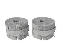 2pcs Foot Elevating Pillow, Leg Rest Post Surgery Pillow,Ankle Protector Support Elevated Foot Heel Pillow for Sore Foot Pressure,Soft and Adjustable Sleeping Wedge for Men and Women (Grey)