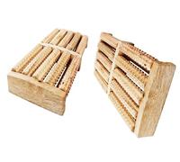 2pcs Foot Rollers, Wooden Feet Roller, Foot Massage, Pain Relief Massager