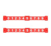 2Pcs Football Air Hockey Scoring Unit Counter Table Football Counter Interactive Game Table Score Foosball Scoreboards Replacement