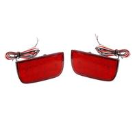 2pcs For 10th Gen For Civic Sedan 2016-up Smoke Red Lens LED Rear Bumper Reflector Brake Light High Level Brake Light
