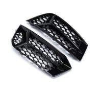 2Pcs For A3 2017-2020 Honeycomb Mesh Fog Light Grill Cover Bezel Car Front Bumper Lamp Grille