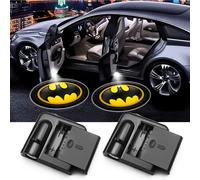 2pcs for Batman Car Door Lights Logo Projector Led Wireless Car Door Shadow Lights Welcome Courtesy Lights for All car Models, Clear