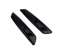 2PCS For BMW 1 3 5 Series F30 E90 E91 E92 E93 E46 E60 E61 F10 Car LED Dynamic Side Marker Turn Signal Lights Blinker Mirror Indicator Light(Smoked Black)