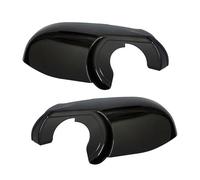 2Pcs for BMW X3 F25 X4 F26 X5 F15 X6 F16 2014-2018 Car Left Side Black Rearview Mirror Bottom Lower Holder
