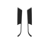 2pcs for BMW Z4 E89 2009-2016 Door Inner Panel Decoration Patch Carbon Fiber Car Stickers Interior Accessories Car Decoration Interior(Black)