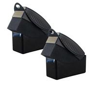 2pcs For Car Tire Dressing Applicator Wheel Sponge Reusable Dressing Applicator Pad Auto Detailing Supplies Ergonomic Brush