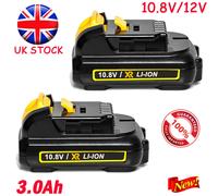 2Pcs For DCB121 DCB125 10.8V XR 3.0AH Lithium Slide Battery DCB120 DCB127