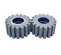 2PCs For Edge Banding Rubber Pressure Roller Wheels, Optimal Size of 54mm x 8mm x 28mm, Designed for Long Lasting Performance
