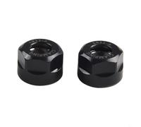2pcs For ER11 A Type Collet Clamping Nut MatFor ERial, 0 015mm Runout TolFor ERance