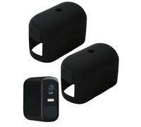 2PCS for EufyCam 2C Skin, Security Protective Silicone Casing for eufyCam 2C & 2C Pro, Weatherproof UV Protection Silicone Casing Lightweight Durable Protection, Indoor Outdoor Use, Black