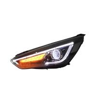 2PCS For Focus 2015 2016 2017 Car Headlight Assembly LED Head Lamp Tuning Light Styling Parts Front Lamp Assembly