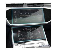 2pcs For For A6 For A7 2019 2020 Screen Protector Car Touch Screen 9H Tempered Glass Screen Protection Film GPS Touchscreen Protector