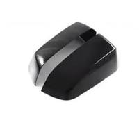 2pcs For Ford For Ranger T9 2023 2024 Car Rearview Side Mirror Cover Wing Cap Decorative Cover Trim Carbon Fiber Rearview Mirror Cover(2pcs Glossy Black)