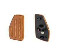 2Pcs For Hummer H3 2006-2010 H3T 2009-2010 LED Bumper Side Marker Light Turn Signal Lamps OEM#15873639 Car Turn Signal Light(Yellow)