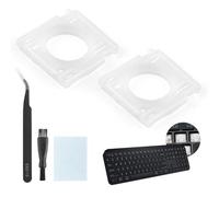 2PCS for Logitech MX Keys Keyboard Hinges Mechanical Keyboard Key Support Brackets Compatible with Logitech MX Keys Keycap Hinge Clips Replacement Accessories