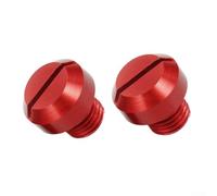 2pcs for m10 CNC Billet Aluminium Motorcycle Mirror Blanks - Red Threaded Hole for Ducati for bmw Cruiser Streetfighter