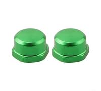 2pcs for m7 Spindle Nut Set for Fishing Reel - 7x4mm Rocker Handle Screws Aluminum Alloy Rear Drag Parts Coarse Carp Tackle(green right hand)