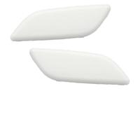 2Pcs for Mazda 3 M3 Axela 2014 2015 2016 Auto Front Bumper Headlight Washer Spray Nozzle Cover Lid Headlamp Cleaning Jet Cap Suv Cargo Privacy Shield(BLACK White LH RH)