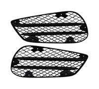 2Pcs For Mercedes For Benz E Class W212 E63 AMG 2013 2014 2015 Car Front Bumper Fog Lamp Grille ABS Plastic Sport Version Only PYPFQUMQGR