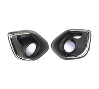 2PCS For Mitsubishi For ASX/For Outlander Sport RVR 2013 2014 2015 Car Front Bumper Fog Lamp Light Cover Frame Trim Cap Hood Bezel Lid Fog Lamps(One pair chrome)