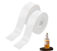 2Pcs for PRT Qutie Label Maker Tape Oil Proof Waterproof DIY Self Adhesive Label Not Easy to Wear and Tear 15mmx4M Compatible for Qutie Thermal Printer Labels for Name Price Shelf Life Classification