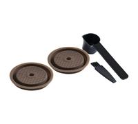 2Pcs for Reusable Pods Lid Refillable Espresso Pods Silicone Covers for Home Brewing Accessories Coffee
