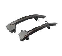 2Pcs For Seat Ateca Cupra Tarraco Smoked Lens Side Mirror Lamp Amber Side Rearview Dynamic Turn Signal Lights Replacement Parts