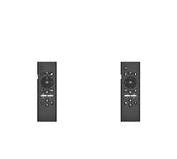 2pcs For Smsung Smart TV Universal Replacement RC with Backlit Keyboard Wireless Air Mouse Intelligent Voice Remote Control Compatible with 2019 To 2024 TV