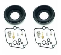 2PCS For Suzuki GS500E GS 500 E 1989-2000 Carburetor Repair Kit Float Needle Main Pilot Jets Carb Plunger Vacuum Diaphragm Parts