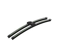 2pcs For Tesla For Model For S For 3 For Y 2012-2023 Car Front Windshield Wiper Blades Windscreen Window Windscreen Wiper Blades(Black-Green,S (2012-2022))
