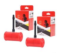 2PCS For TPU Inner Tubes for 20 Inch Bike Tires with For Presta Valve 4565mm Featuring Puncture Resistant Material and Compact Folding for Easy Storage and Transport (((406 1.9-2.6) 45mm)