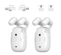 2PCS For TUYA for Zigbee Smart Curtains Robot 3 in 1 motor for Roman Rod T/U-Rail, Featuring Quiet And Efficient Operation(2pcs)