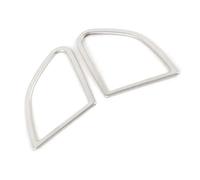 2Pcs For Volvo XC60 2009 2010 2011 2012 2013 2014 2015 2016 2017 Car Door Audio Speaker Trim Cover Decoration FIXCOR