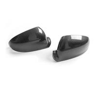 2Pcs For VW For Golf 5 MK5 GTI For P&assat For Jetta Rearview Mirror Cover Housing Carbon Fiber Side Door Wing Cap Sleel Car Accessories