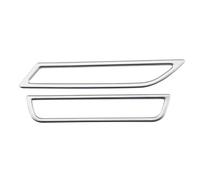 2Pcs For VW For Golf 7 7.5 MK7 MK7.5 LHD 2013 2014 2015 2016 2017 2018 2019 Car AC Air Conditioning Outlet Vent Trim Cover FIXCOR(Abs)
