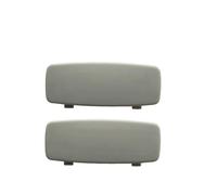 2Pcs For VW For Jetta A5 A6 MK5 For Golf 5 6 7 GTI For Passat B6 B7 CC For Polo A B C Pillar Airbag Emblem Cap 3C0853437C 1K8853437 5G0853437(Grey-2Pcs)