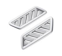 2Pcs for VW for Troc for T-ROC 2018 2019-2022 Car Front Air Conditioning Vent Outlet Cover Decoration Sticker Trim Accessories FIXCOR(Type1)