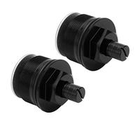 2Pcs Fork Preload Metal Fork Adormers Front Adormers Adjuctories Tube Cover Cap for CB400 (MasYoshvz815urnwk-11)