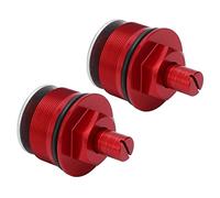2Pcs Fork Preload Metal Fork Adormers Front Adormers Adjuctories Tube Cover Cap for CB400 (MasYoshvz815urnwk-13)