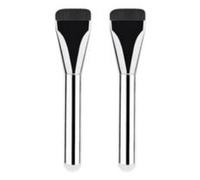 2PCS Foundation Brush Ultra-Thin One-Shaped, Foundation Brush for Liquid Makeup, Flat Head Light, Concealer Makeup Tool, 0.1cm Flat Contour, Effortless Application, 2.9 * 13.5cm